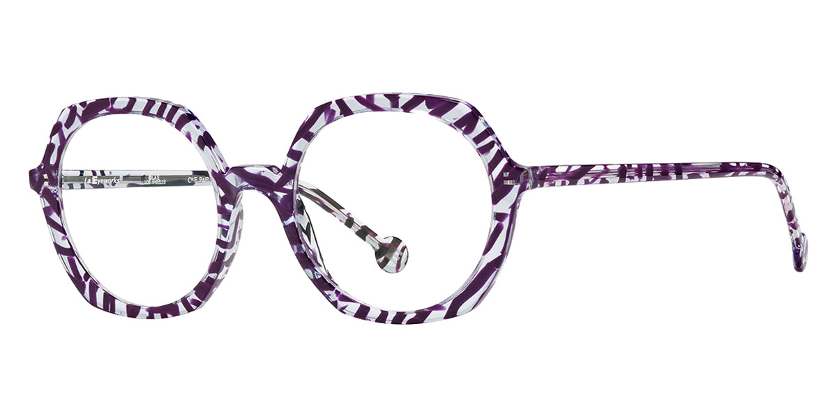 L.A.Eyeworks® KALOULA LA KALOULA 925 51 - 925 Violet Fidget Eyeglasses