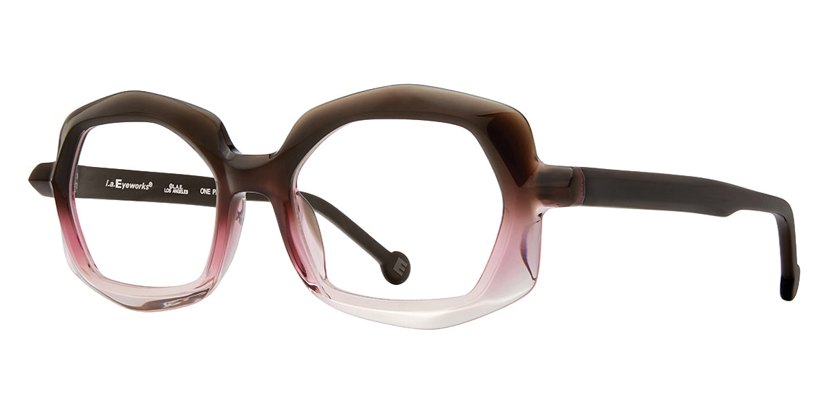 L.A.Eyeworks® RUSSET LA RUSSET 742 51 - 742 Rosewater Brownie Eyeglasses