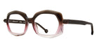 L.A.Eyeworks® RUSSET LA RUSSET 742 51 - 742 Rosewater Brownie Eyeglasses