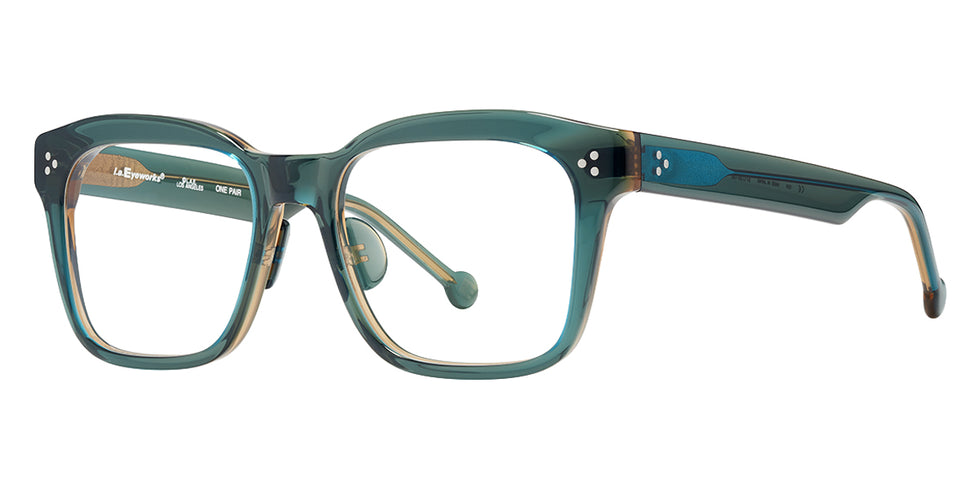L.A.Eyeworks® TAMBO LA TAMBO 677 57 - 677 Lagoon Eyeglasses