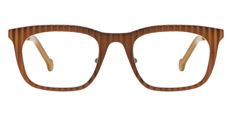 L.A.Eyeworks® TRAIN LA TRAIN 467M 53 - 467M Brown Matte Eyeglasses