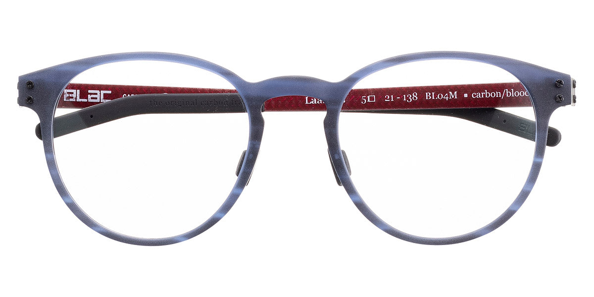 BLAC® LAAX-XL BLAC LAAX XL BL04M 51 - Blue / Blue Eyeglasses