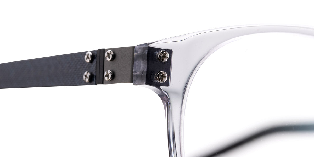 BLAC® LAAX-XL BLAC LAAX XL CR03 51 - Crystal / Crystal Eyeglasses