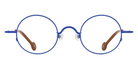 L.A. Eyeworks® Button Round Eyeglasses - 416 BIC Blue