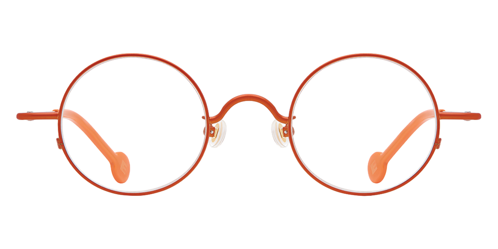 L.A. Eyeworks® Button Round Eyeglasses - 425 Orange