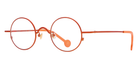 L.A. Eyeworks® Button Round Eyeglasses - 425 Orange