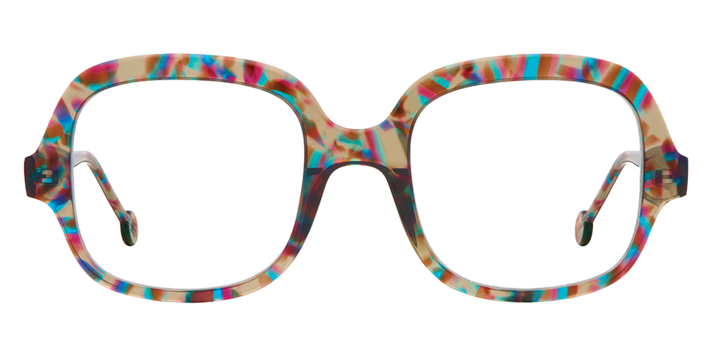 L.A. Eyeworks® Carmel Square Eyeglasses - 1010 Iridian