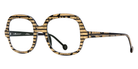 L.A. Eyeworks® Carmel Square Eyeglasses - 629 Galaxy