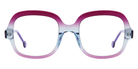 L.A. Eyeworks® Carmel Square Eyeglasses - 908 Blue Morpho