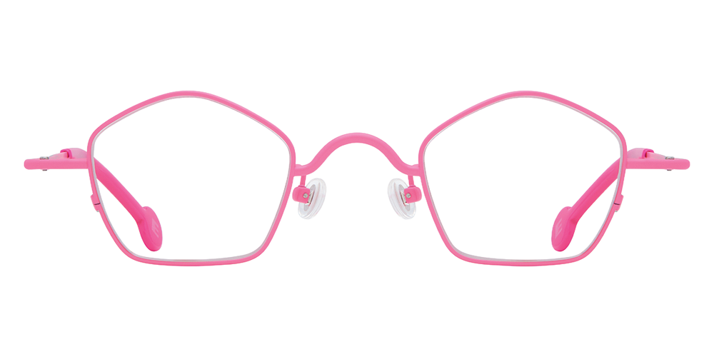 L.A. Eyeworks® Casoni Geometric Eyeglasses - 570 Pepto