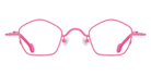 L.A. Eyeworks® Casoni Geometric Eyeglasses - 570 Pepto