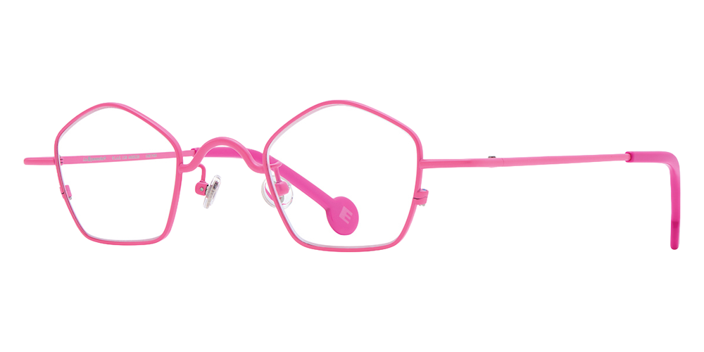 L.A. Eyeworks® Casoni Geometric Eyeglasses - 570 Pepto