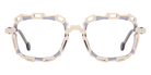 L.A. Eyeworks® Catena Square Eyeglasses - 124 Fog Bone