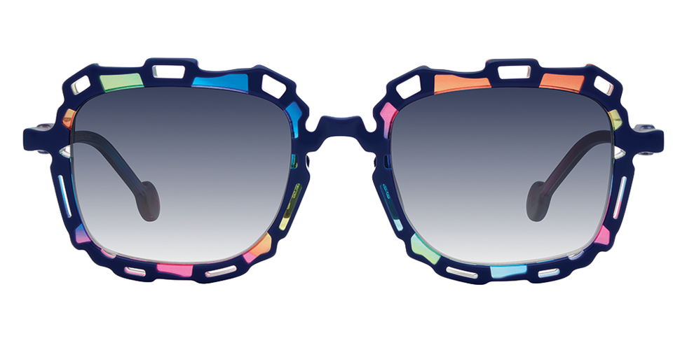L.A. Eyeworks® Catena Sun Square Sunglasses - 632 Chromaroma