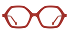 L.A. Eyeworks® Crumpet Geometric Eyeglasses - 1002 Masala
