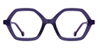 L.A. Eyeworks® Crumpet Geometric Eyeglasses - 138 Asteroid