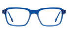 L.A. Eyeworks® Dan Rectangle Eyeglasses - 963 Buzz Blue