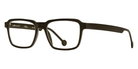 L.A. Eyeworks® Dan Rectangle Eyeglasses - 9781 Melon Belly