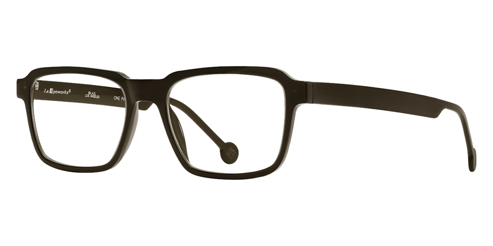 L.A. Eyeworks® Dan Rectangle Eyeglasses - 9781 Melon Belly