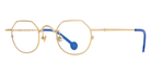 L.A. Eyeworks® Dink Geometric Eyeglasses - 421 Shiny Gold