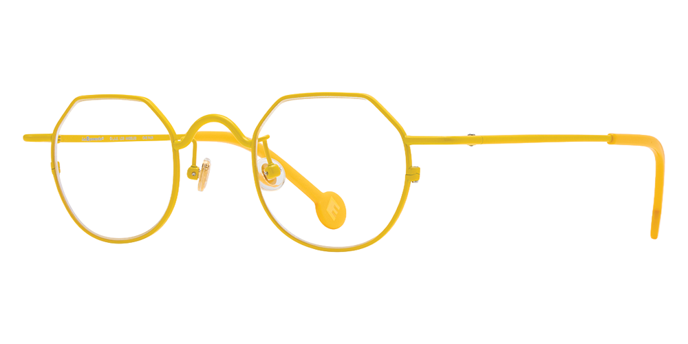 L.A. Eyeworks® Dink Geometric Eyeglasses - 456 Yello