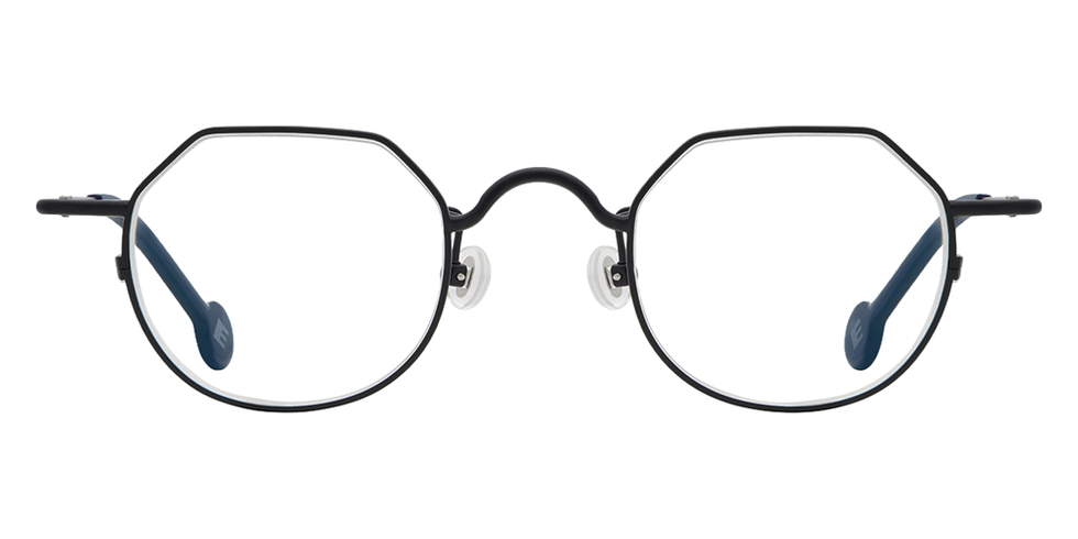 L.A. Eyeworks® Dink Geometric Eyeglasses - 542 Black Velvet