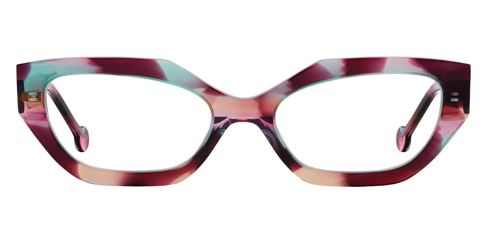 L.A. Eyeworks® Gimlet Geometric Eyeglasses - 914 Hue Canoe