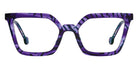 L.A.Eyeworks® Hersh Eyeglasses - 619 Grape Sticks