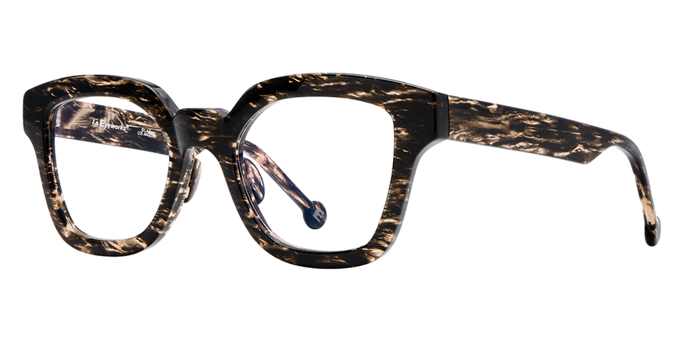 L.A. Eyeworks® Monrovia Square Eyeglasses - 295 Obscura