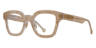 L.A. Eyeworks® Monrovia Square Eyeglasses - 653 Tabby Weave
