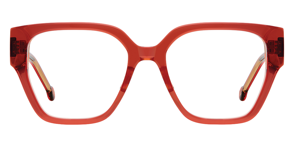 L.A. Eyeworks® Pacoima Square Eyeglasses - 735 Sinopia