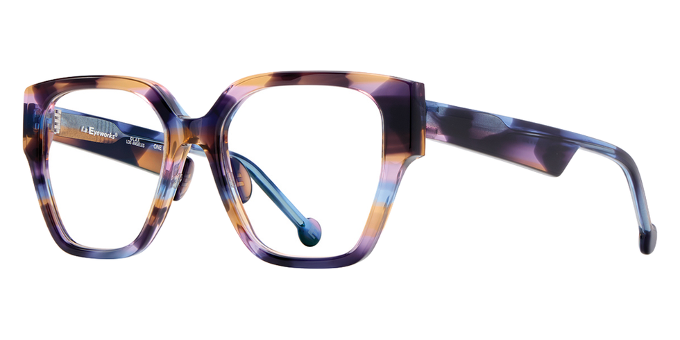 L.A. Eyeworks® Pacoima Square Eyeglasses - 765 Ranunculus
