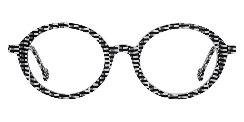 L.A. Eyeworks® Sakari Round Eyeglasses - 9621 Test Pattern