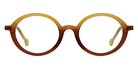 L.A. Eyeworks® Sakari Round Eyeglasses - 974 Gamboge