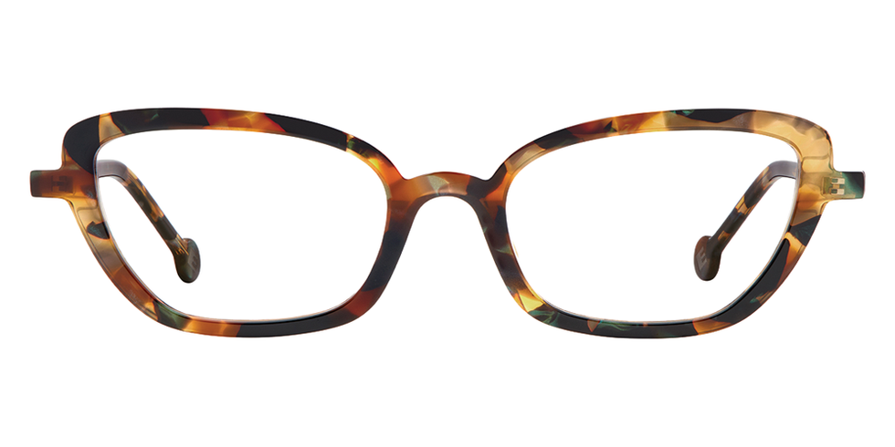 L.A. Eyeworks® Skiff Cat-Eye Eyeglasses - 9169 Tina Tortoise
