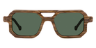 L.A. Eyeworks® Turismo Geometric Sunglasses - 644 Shoofly Pie