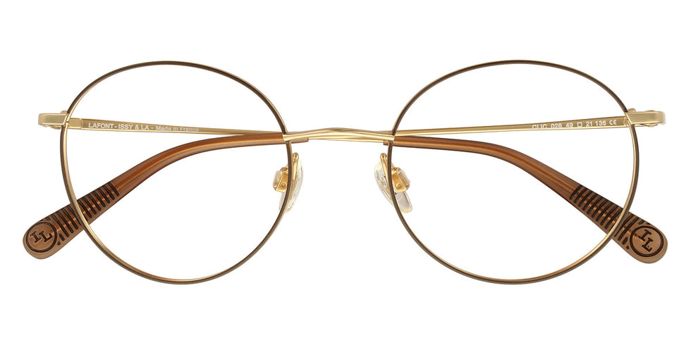 Lafont® Clic LAF CLIC 026 49 - Brown 026 Eyeglasses