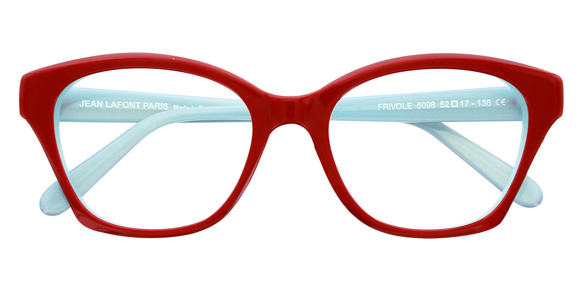Lafont® Frivole LF FRIVOLE 6098 52 - Red 6098  Eyeglasses 