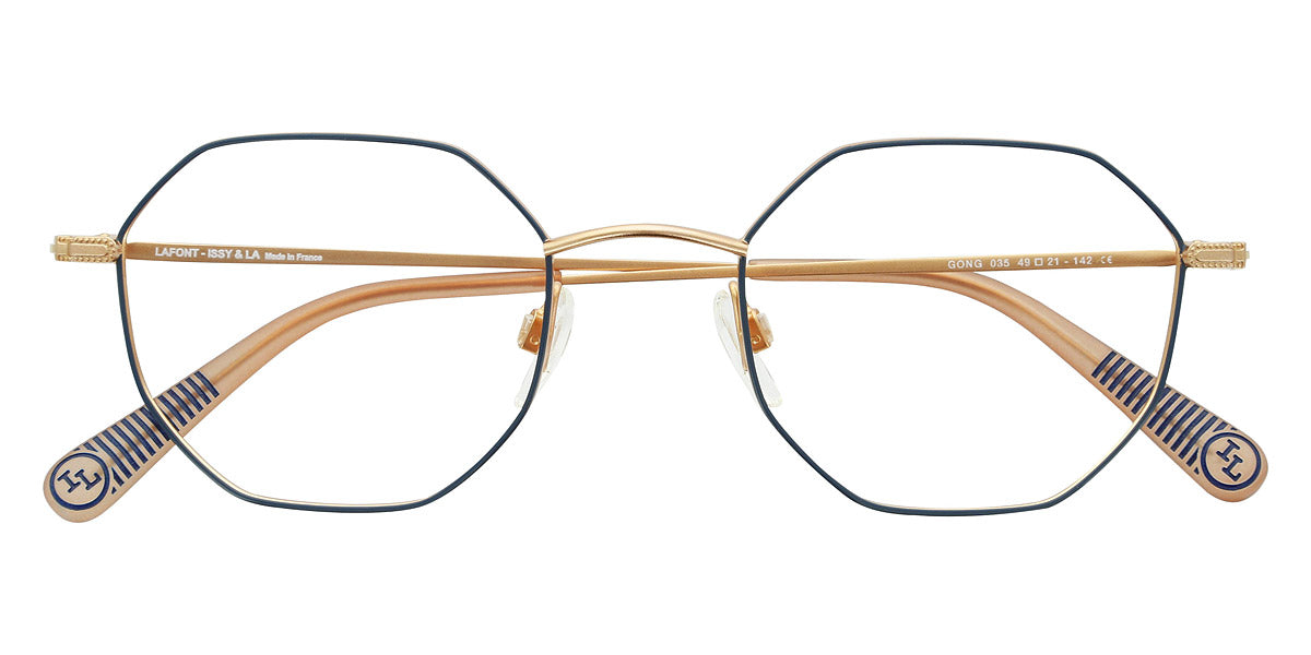 Lafont® Gong LAF GONG 035 49 - Blue 035 Eyeglasses