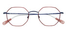 Lafont® Gong LAF GONG 6507 49 - Red 6507 Eyeglasses