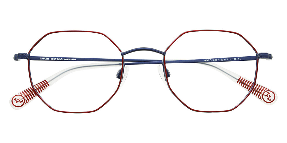 Lafont® Gong LAF GONG 6507 49 - Red 6507 Eyeglasses