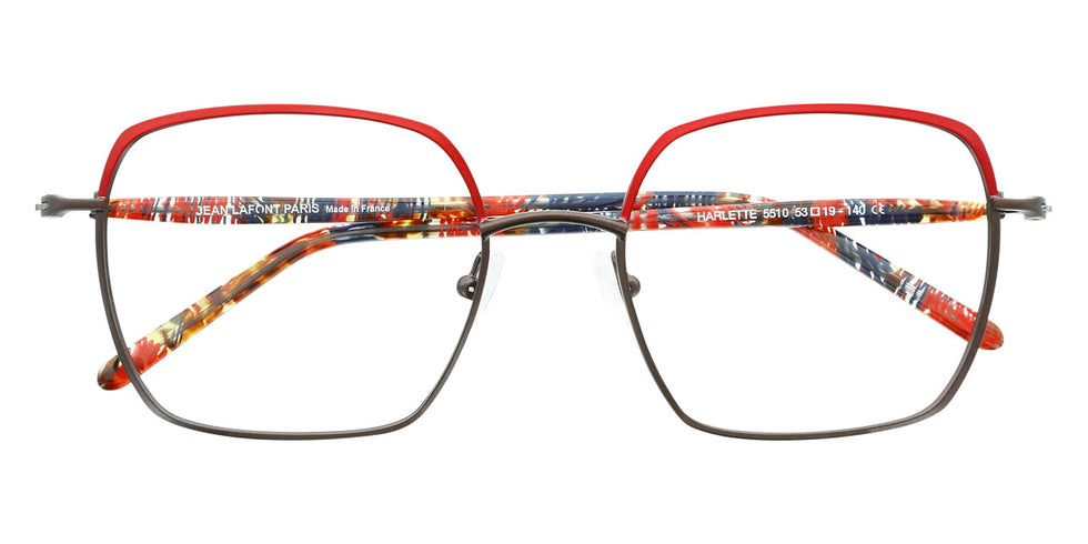 Lafont® Harlette LAF HARLETTE 5510 53 - Brown 5510 Eyeglasses