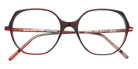 Lafont® Harriet LAF HARRIET 6080 52 - Red 6080 Eyeglasses