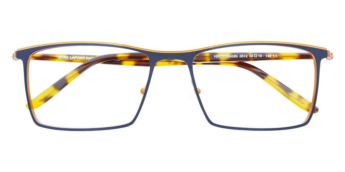 Lafont® Haussmann LF HAUSSMANN 3512 55 - Blue 3512  Eyeglasses 