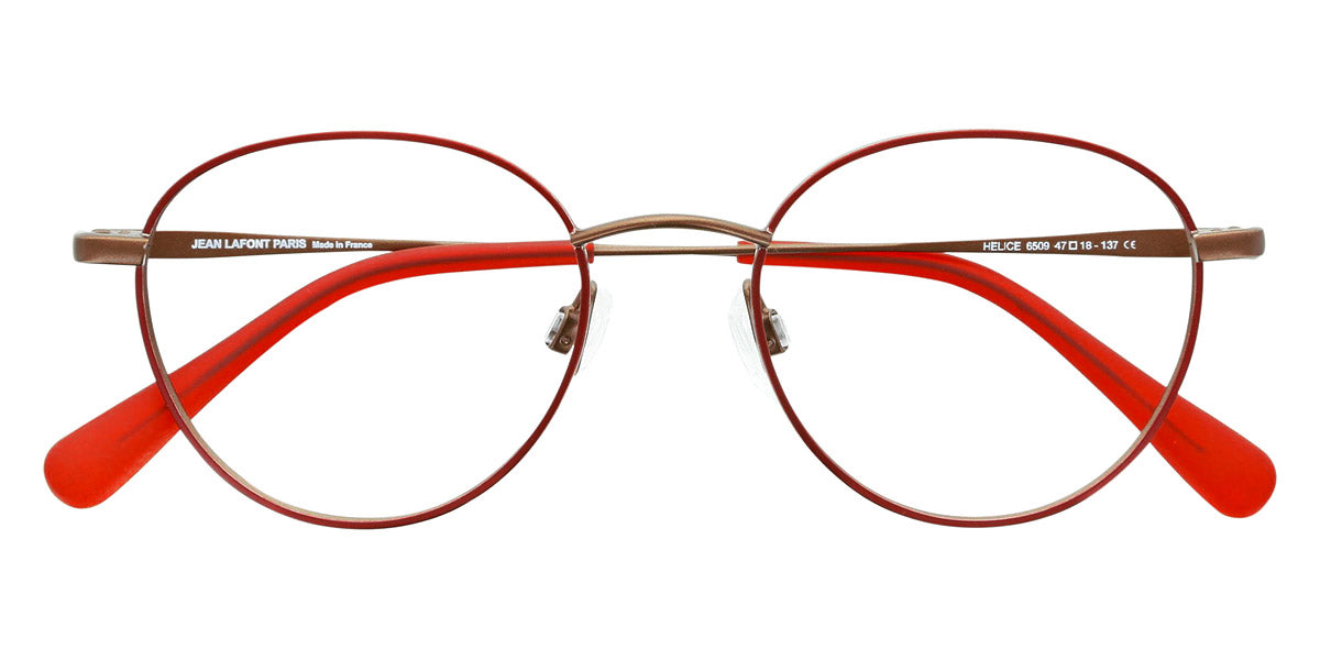 Lafont® Helice LAF HELICE 6509 47 - Red 6509 Eyeglasses