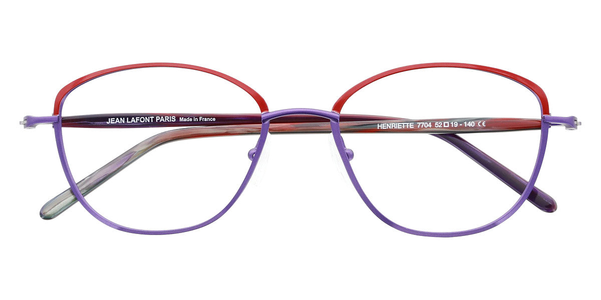 Lafont® Henriette LAF HENRIETTE 7704 52 - Purple 7704 Eyeglasses