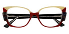 Lafont® Hirondelle LAF HIRONDELLE 6068 54 - Red 6068 Eyeglasses