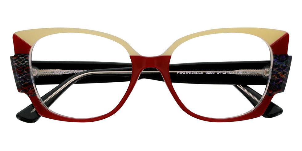 Lafont® Hirondelle LAF HIRONDELLE 6068 54 - Red 6068 Eyeglasses