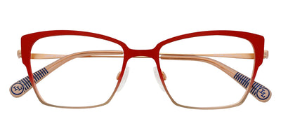 Lafont® Hit LF HIT 6508 50 - Red 6508  Eyeglasses 