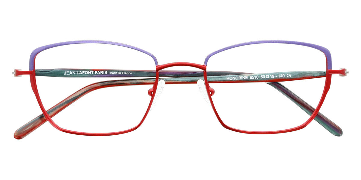 Lafont® Honorine LAF HONORINE 6510 50 - Red 6510 Eyeglasses
